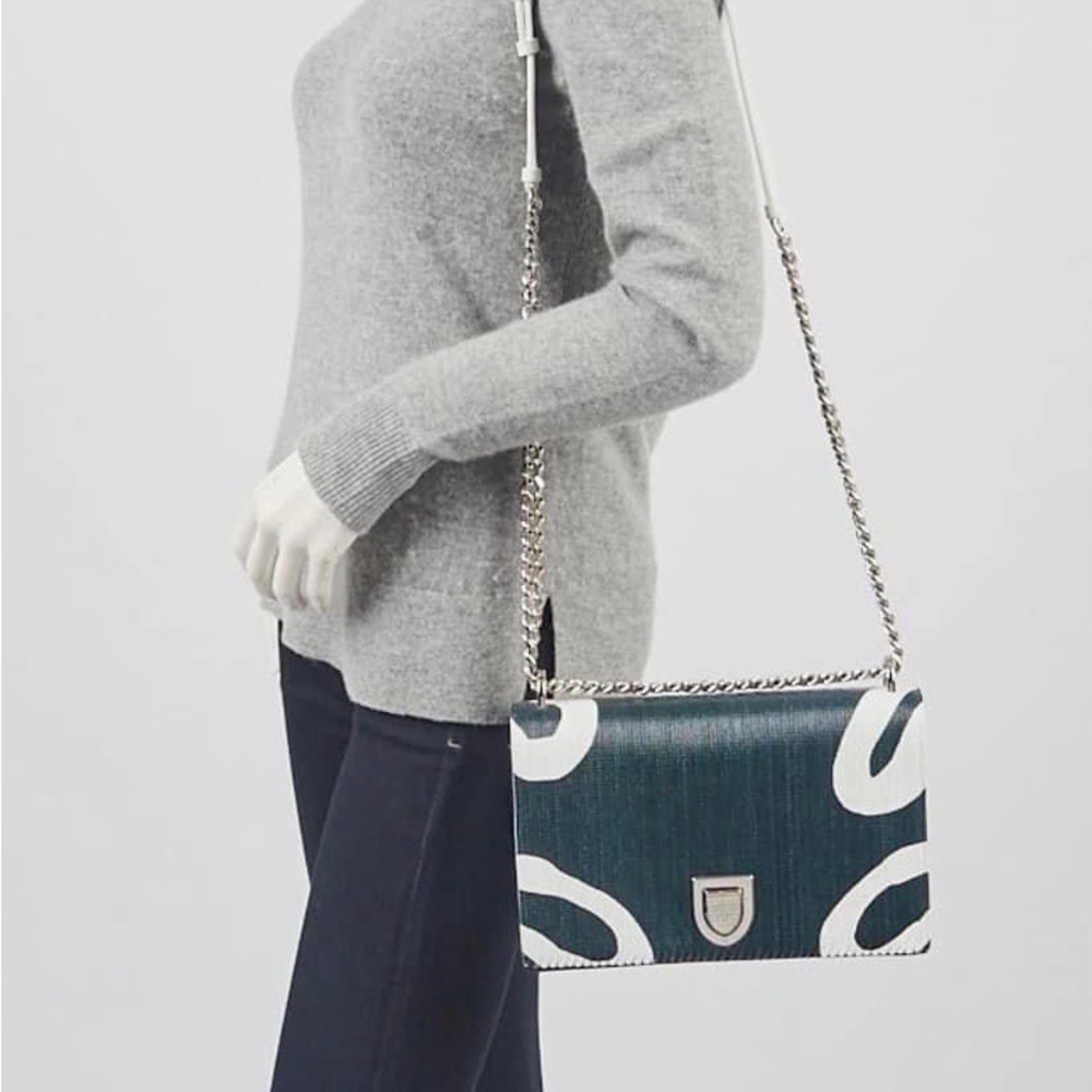 Dior Black and White Crossbody Bag